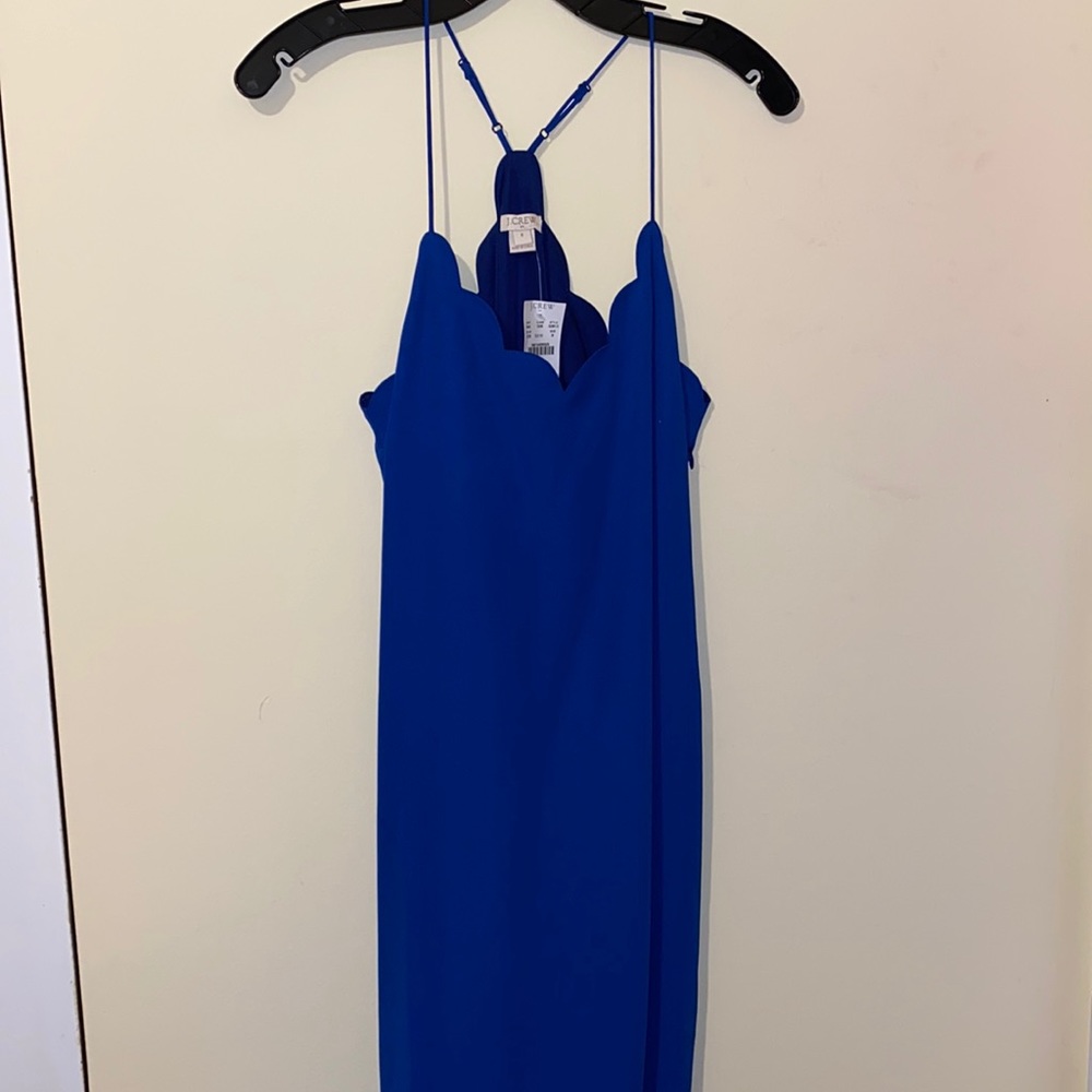 JCrew Factory Scallop dress -NWT